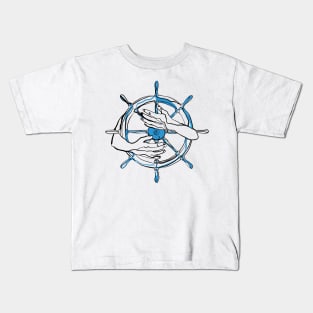 Single Line - Navigate Kids T-Shirt